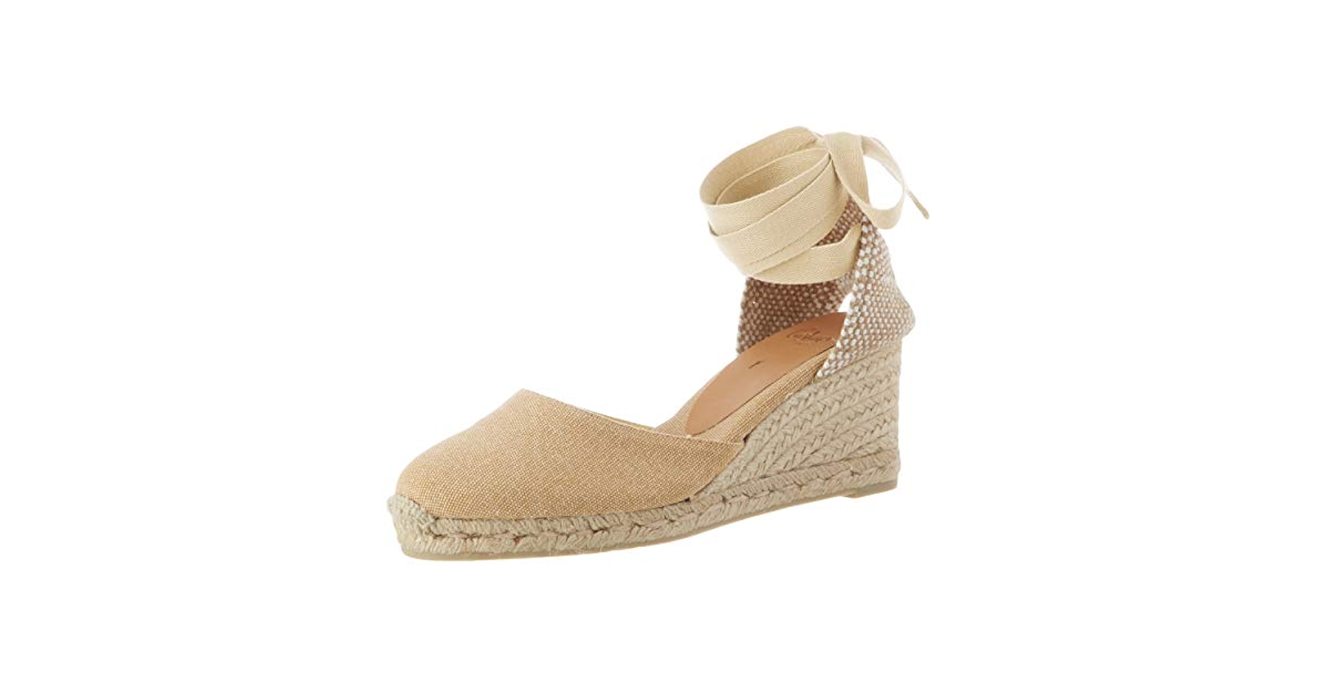 サンダル・ミュール CASTANER Women Sandals PITRA266TRENZADOSPLATINO GREY Amazon.com | Castañer Women's Casual Sneaker, Sand, 7.5